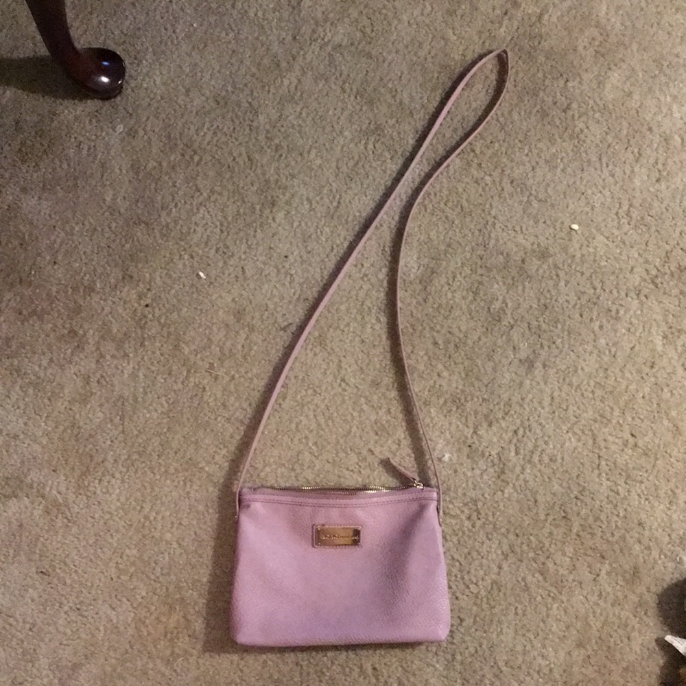 BCBG Lavender Crossbody Purse